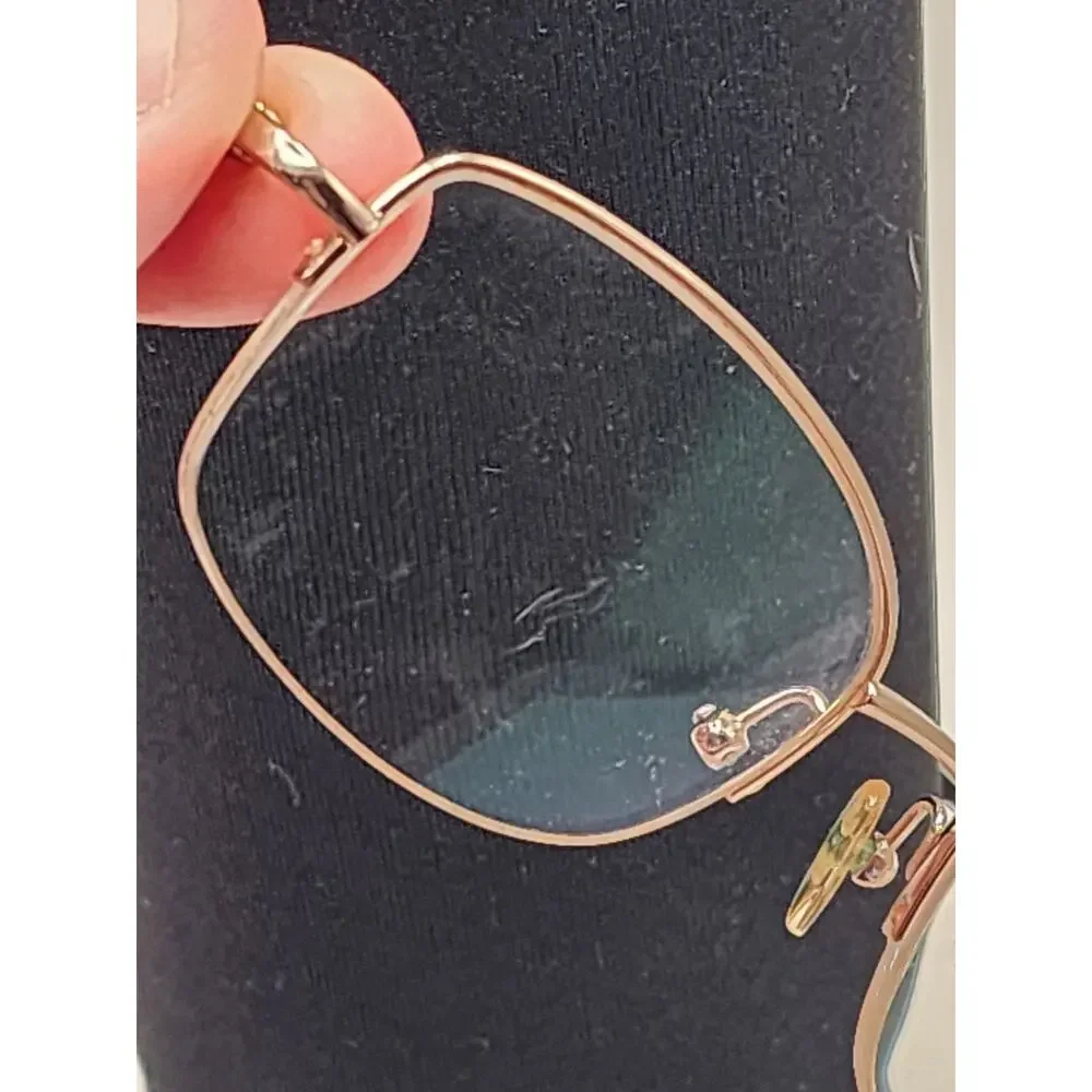 Bulova Eyeglasses, Frames Only, Alamosa, 52-17-135, Metal, Rose Gold, Half Rim